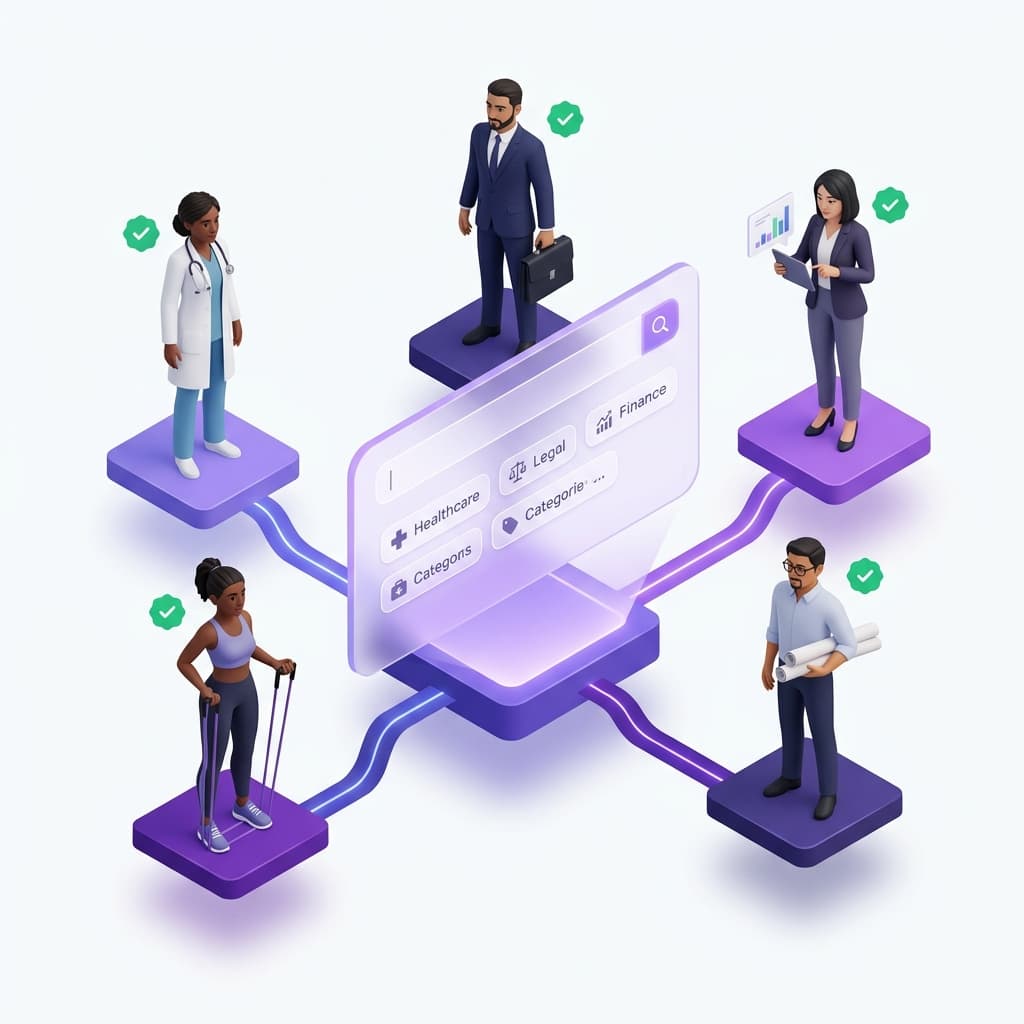 MeetExperts connects you with verified doctors, lawyers, financial advisors, architects, and fitness trainers — all through one intelligent search platform